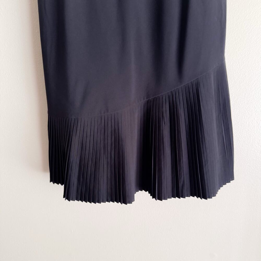 SPANX Black Pleated-Hem Sleeveless Tank Dress - Picture 3 of 11